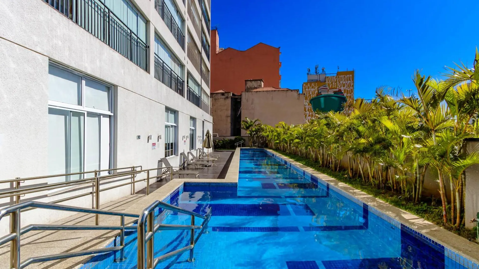 Flat Completo No Metro Santa Cecilia Com Piscina - Sauna - Garagem Sao Paulo Apartment