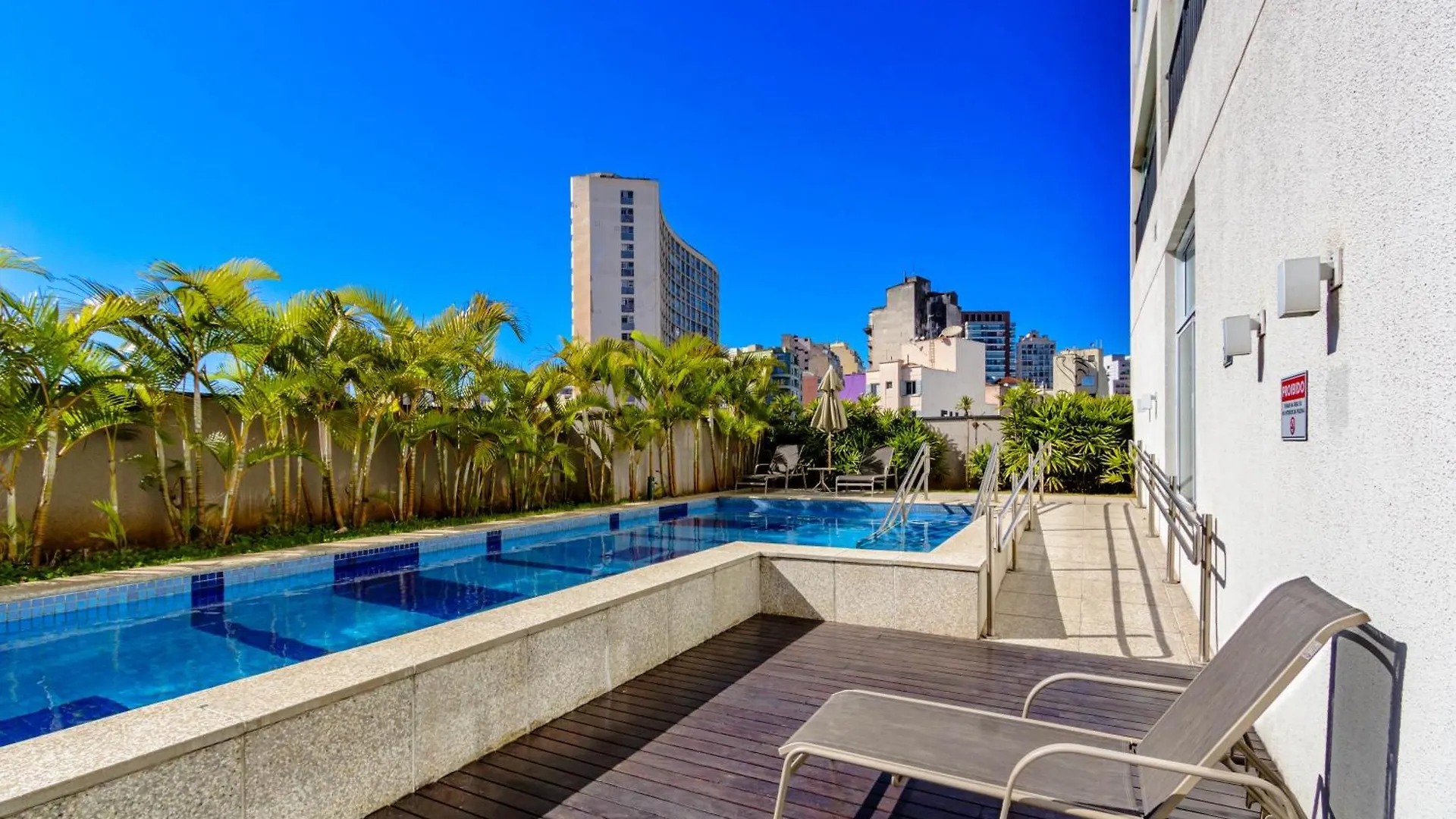 Flat Completo No Metro Santa Cecilia Com Piscina - Sauna - Garagem Sao Paulo