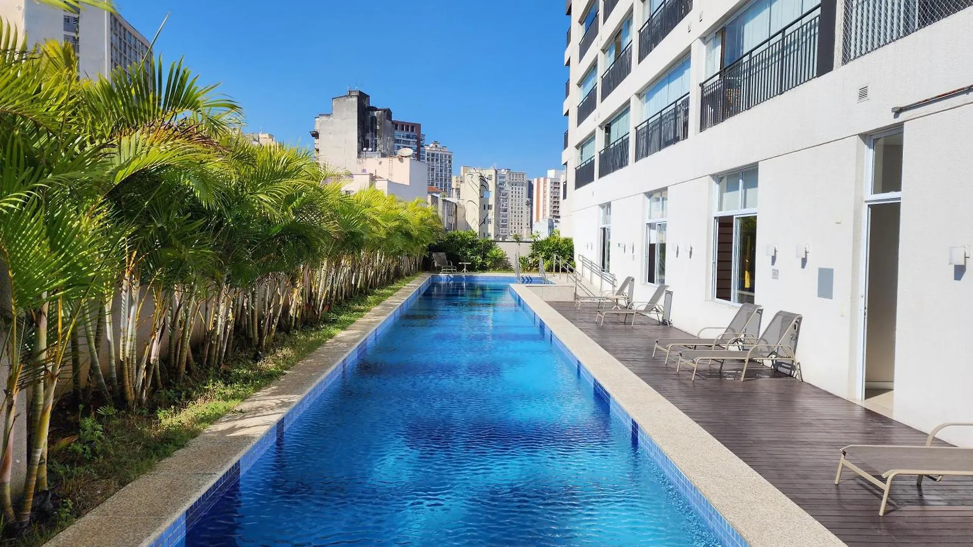 Flat Completo No Metro Santa Cecilia Com Piscina - Sauna - Garagem Sao Paulo Brazil